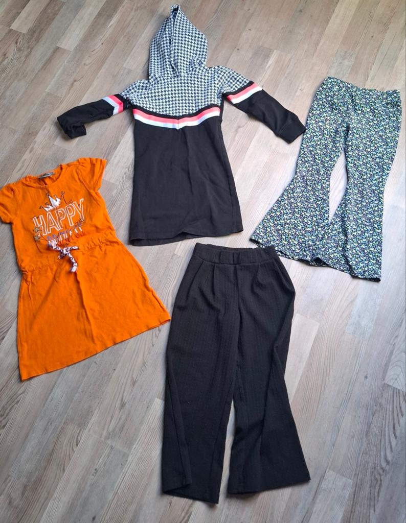 Kledingpakket Meisje Maat 110-122: Jurkjes, Broeken, Verzenden, Gebruikt, Tom Du, Name-It, Meisje