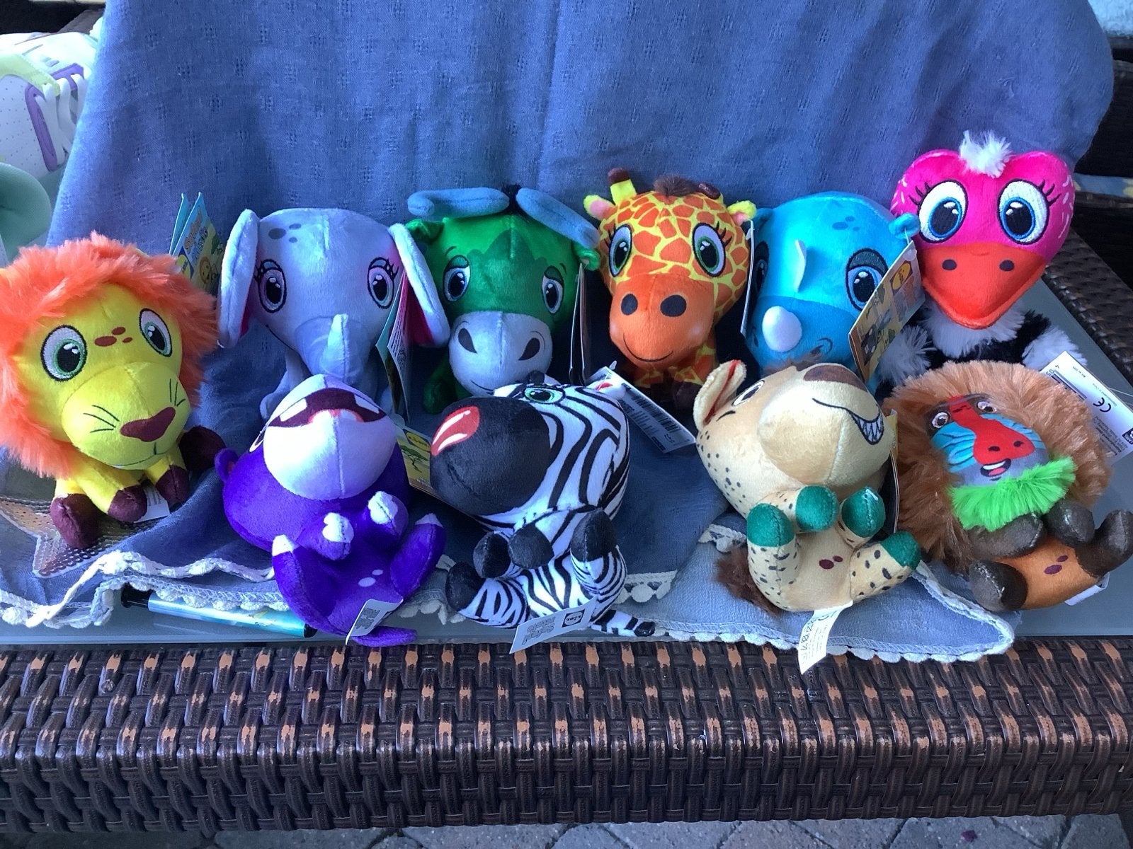 Complete set Lidl Safari mini's - Steun KIKA, Lidl, Overige karakters, Overige typen, Nieuw