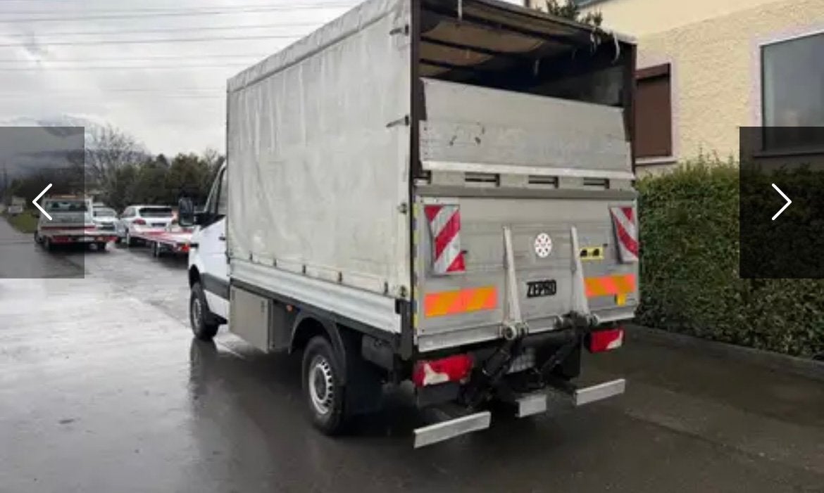 Sprinter W906 laadbak laadklep zepro opbouw bakwagen, Ophalen, Nieuw, Voor, Achterklep