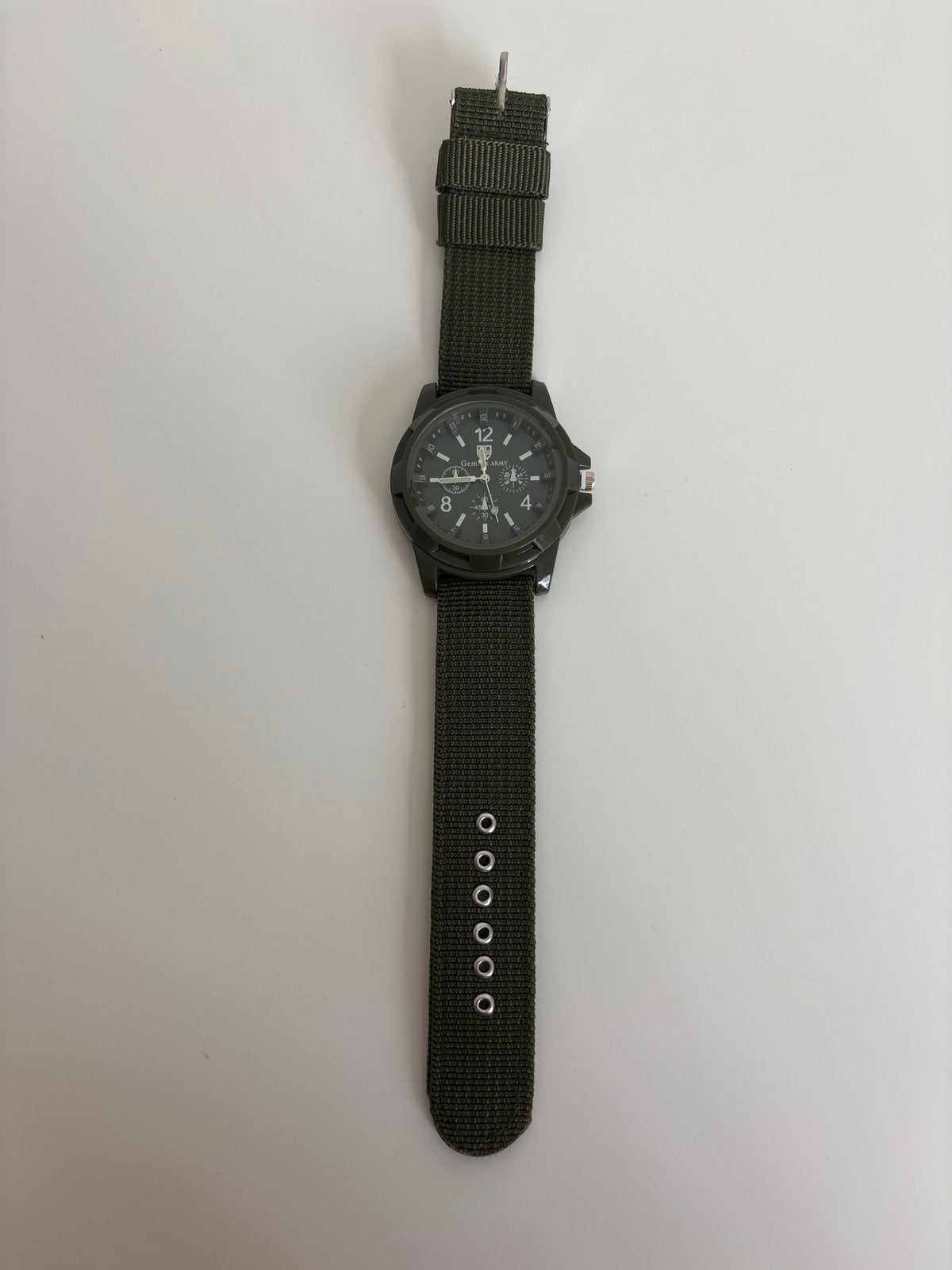 Heren horloge Gemius Army met bandje, Overige merken, Staal, Met bandje, Verzenden