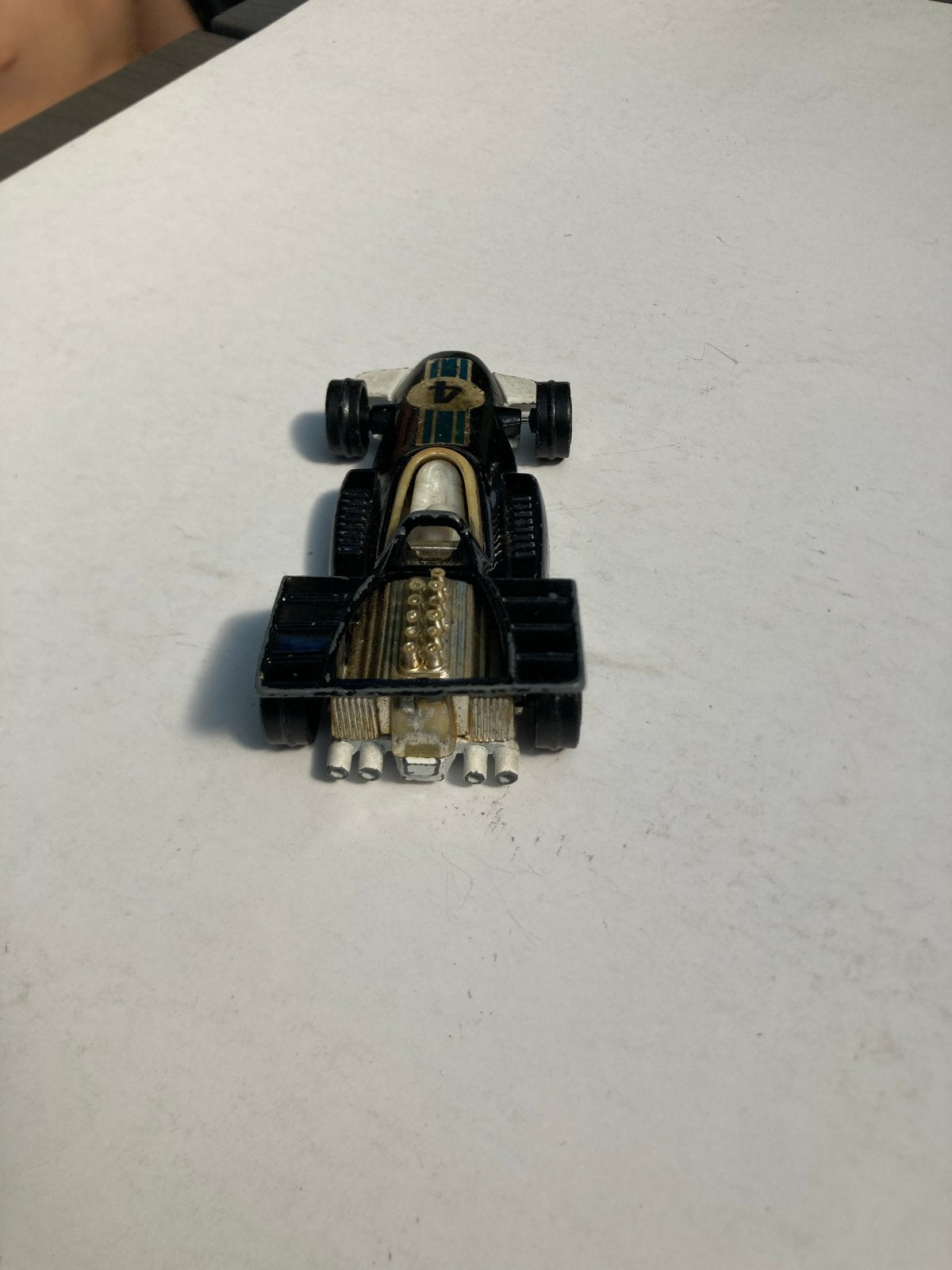 Vintage Matchbox Formule 1 Raceauto #4, Ophalen of Verzenden, Gebruikt
