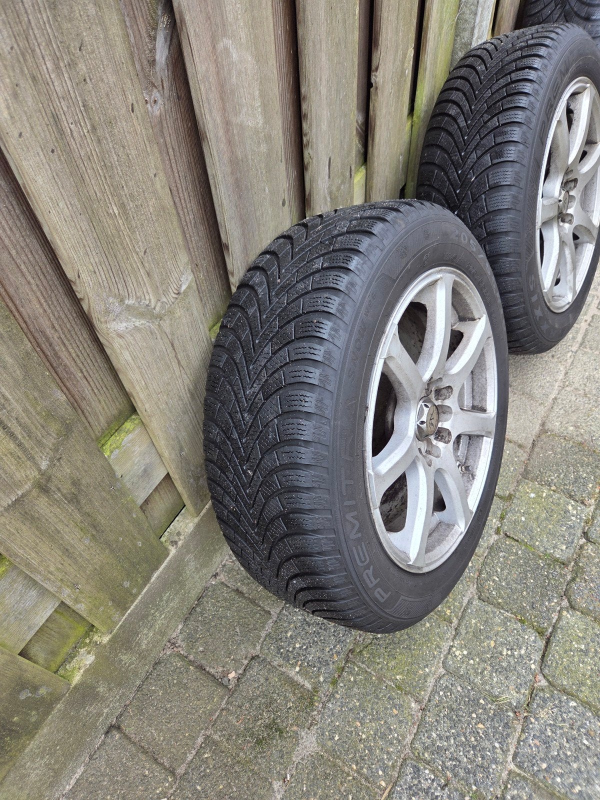 winterbanden  met velg 205x55 R16 H91, Diversen, Ophalen, Gebruikt