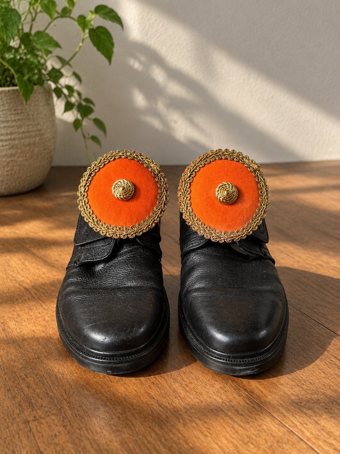 Pieten schoengespen - Oranje, Diversen, Ophalen of Verzenden, Nieuw
