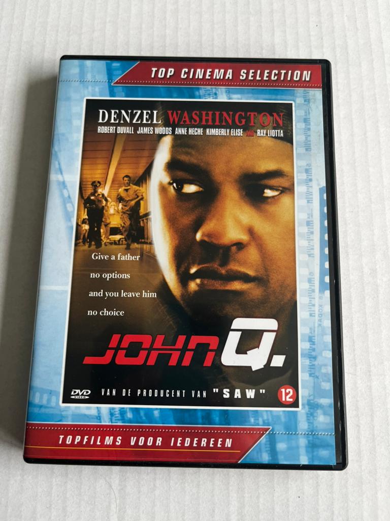 John Q. DVD - Denzel Washington, Vanaf 12 jaar, Ophalen of Verzenden, Gebruikt, Drama