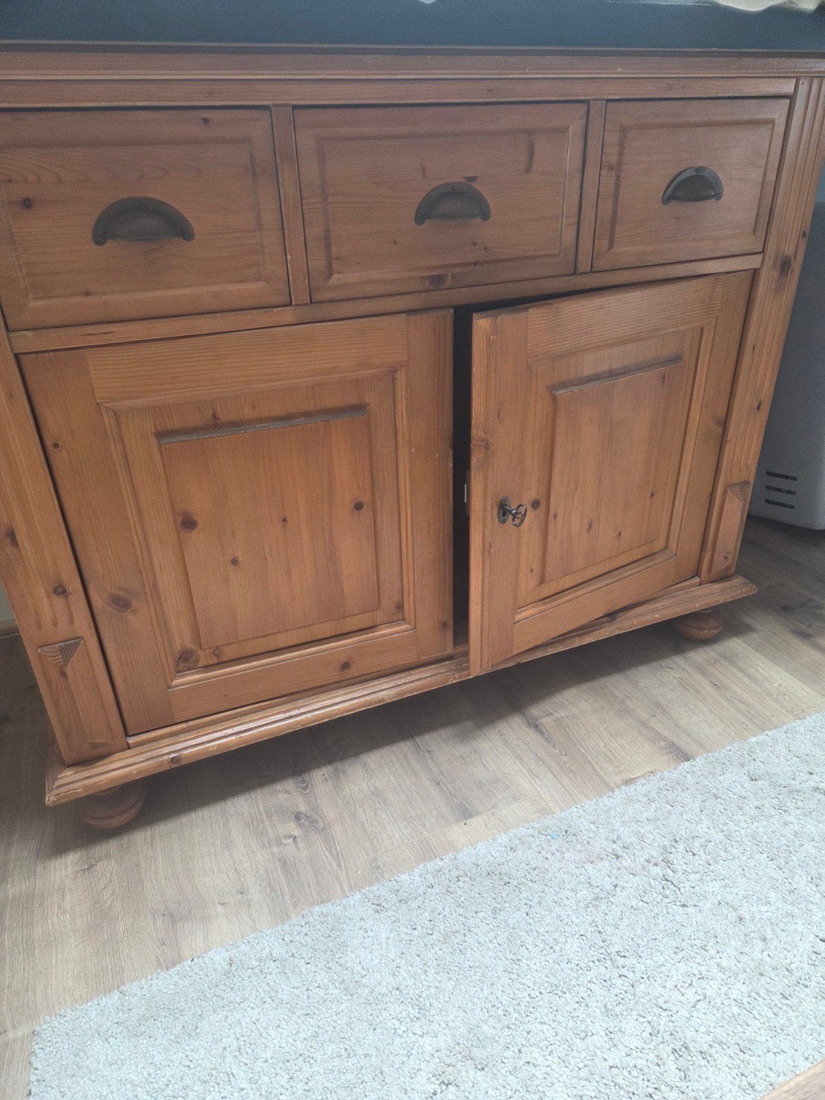 Grenen houten kastje, gratis, Huis en Inrichting, Kasten | Dressoirs, Ophalen, Gebruikt, 25 tot 50 cm, 50 tot 100 cm