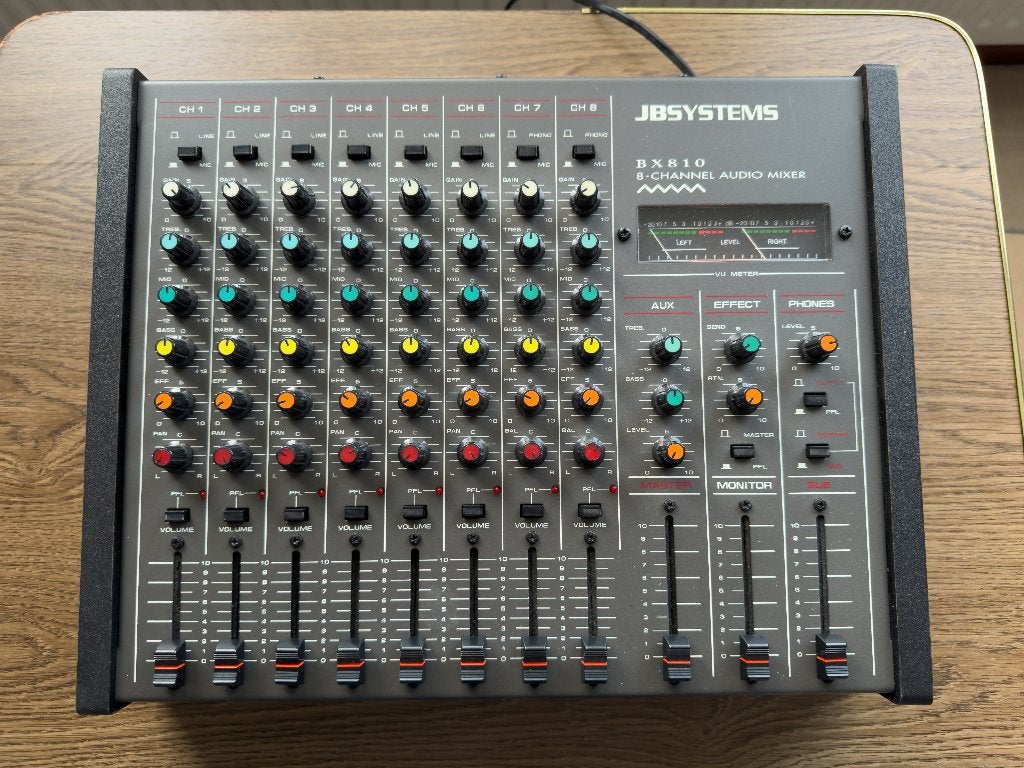 JBSystems BX-810 8-channel audio mixer, Ophalen, Gebruikt, 5 tot 10 kanalen