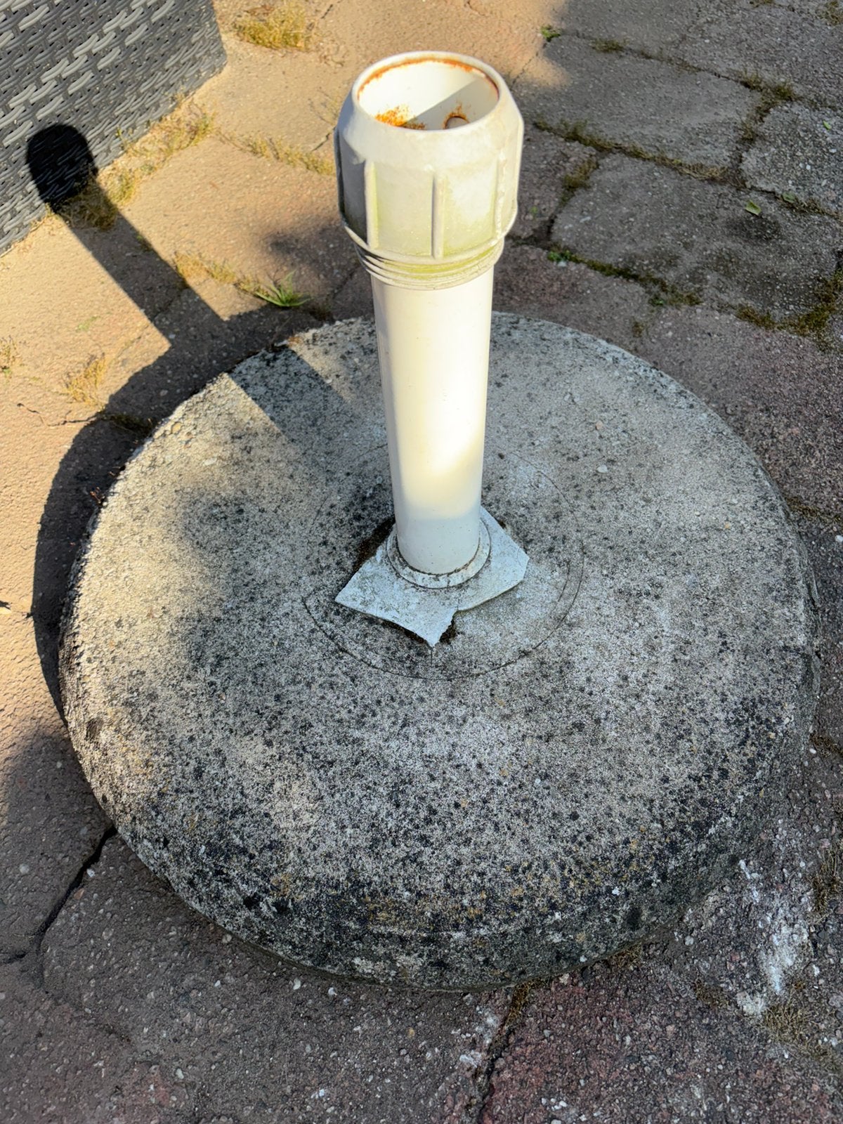 Gratis parasolvoet, Ophalen, Gebruikt, Minder dan 1 meter, Parasolvoet