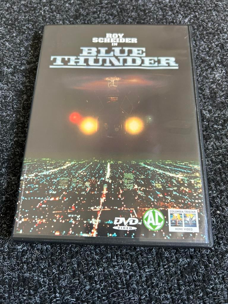 Blue thunder op dvd 1985, Vanaf 16 jaar, Ophalen of Verzenden, Gebruikt, Actie en Avontuur