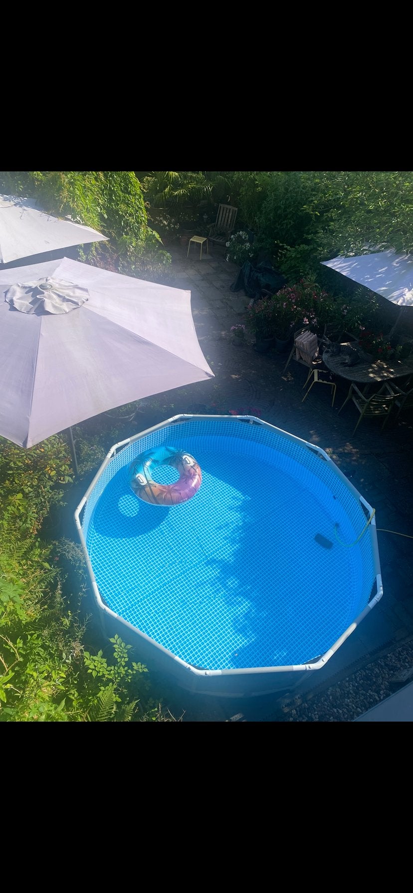 Intex Prism Frame Zwembad 3.05m x 76cm met toebehoren, Tuin en Terras, Zwembaden, Ophalen, Gebruikt, Rond, Opzetzwembad