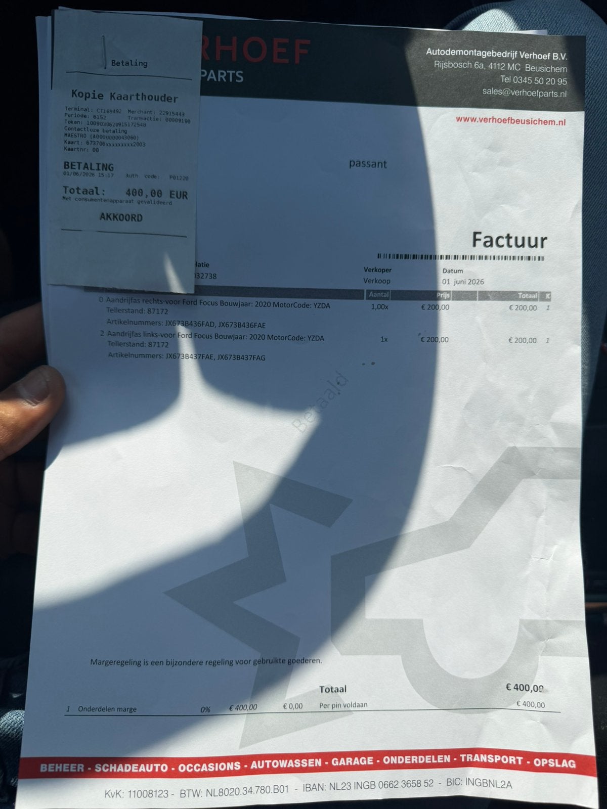 Ford Focus 2020 Aandrijfassen, Ophalen of Verzenden, Nieuw, Ford