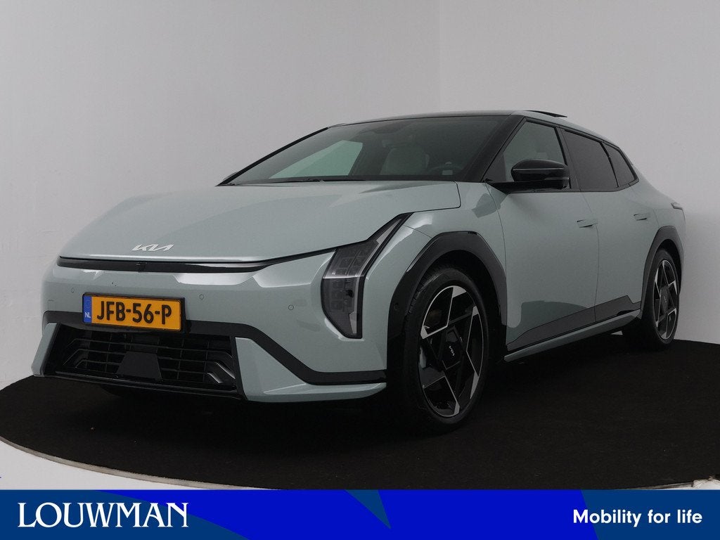 Kia EV4 Fastback GT-PlusLine 81.4 kWh | 10 Jaar Garantie | P, Auto's, Kia, 12 maanden, Beige, Adaptive Cruise Control, Grijs