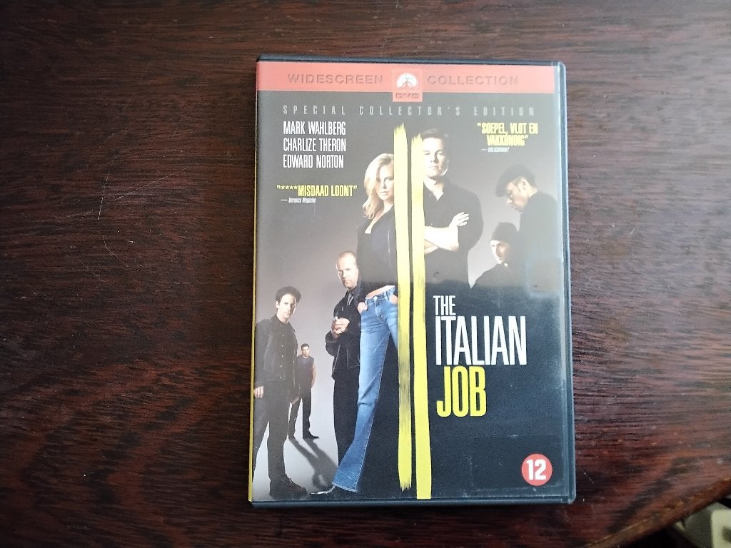 The italian job, origineel, Nederlands, Ophalen of Verzenden, Zo goed als nieuw, Vanaf 12 jaar