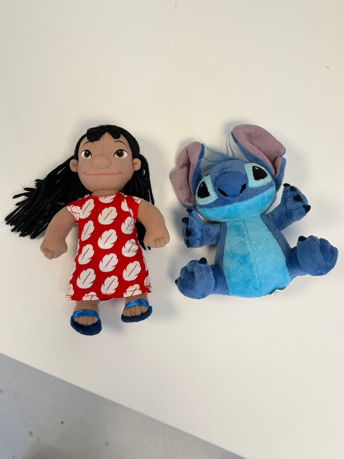 Disney Lilo & Stitch Knuffels Vintage Hasbro 2 Stuks 2000, Verzamelen, D, Ophalen of Verzenden, Zo goed als nieuw, D