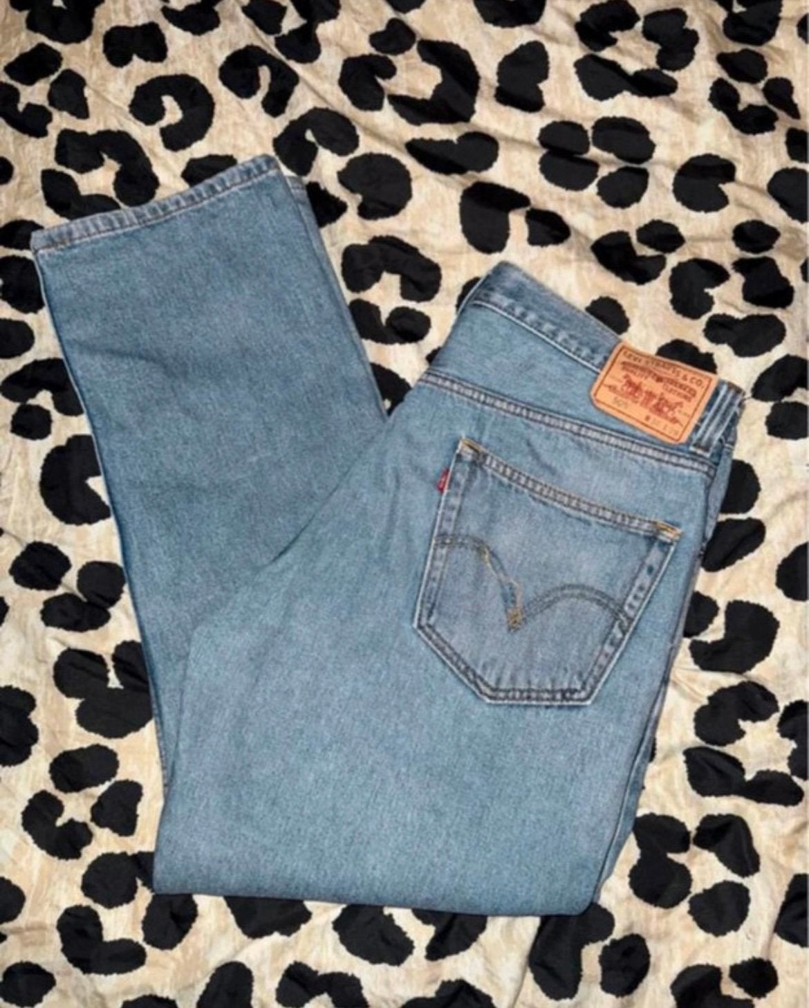 Levi’s 505 jeans maat 36, Ophalen of Verzenden, Zo goed als nieuw, Blauw, W28 - W29 (confectie 36)