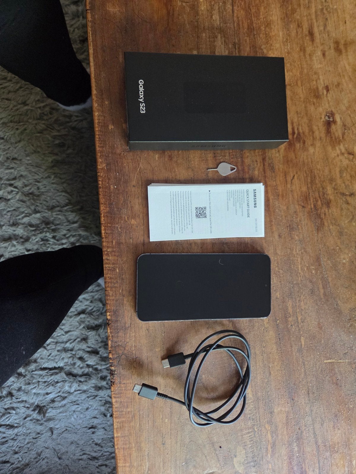 Samsung Galaxy S23 128GB, Telecommunicatie, Mobiele telefoons | Samsung, Zwart, Touchscreen, Ophalen of Verzenden, Zo goed als nieuw