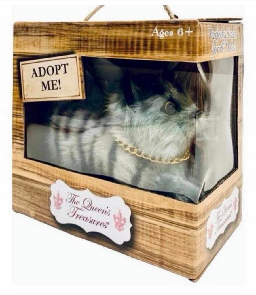 3X The Queen's Treasures Adopt Me hond kat poppen - Queens, Overige typen, Nieuw, Ophalen of Verzenden, H