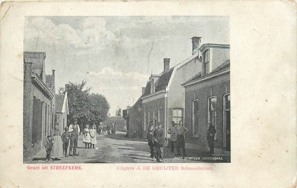 701-250-013 Streefkerk, Verzenden, Voor 1920, Zuid-Holland