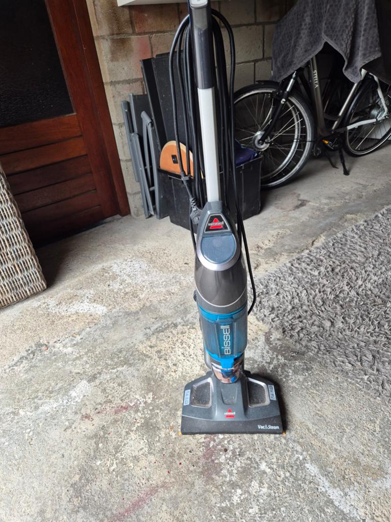 Bissell Vac & Steam Stoomreiniger en Stofzuiger 2-in-1, Combi-reiniger, Overige merken, Gebruikt, Ophalen of Verzenden