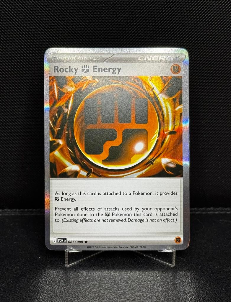 Rocky Energy Holo 087/088 Perfect Order NM, Ophalen of Verzenden, Zo goed als nieuw