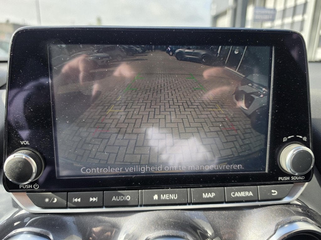 Nissan Juke 1.6 Hybrid N-Design | Navigatie | Camera | Clima, Auto's, Nissan, Gebruikt, Met garantie (alle), Origineel Nederlands