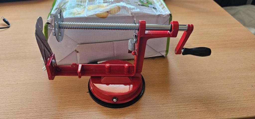Rode aardappelschiller met zuignap, Ophalen of Verzenden