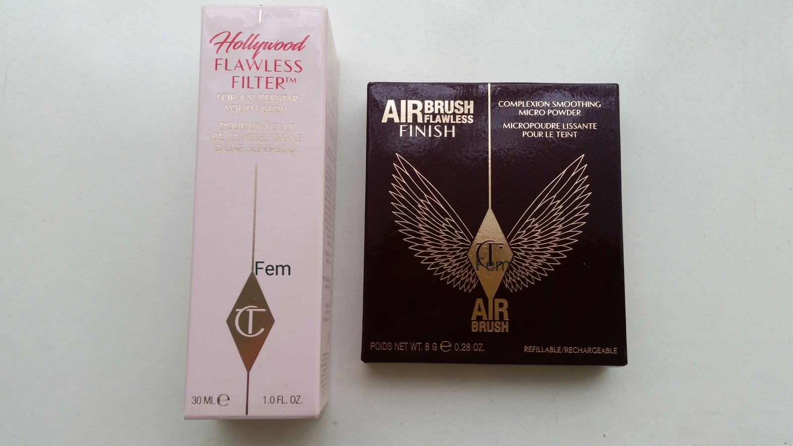 Charlotte Tilbury Hollywood Flawless Filter Set, Beige, Nieuw, Make-up, Verzenden