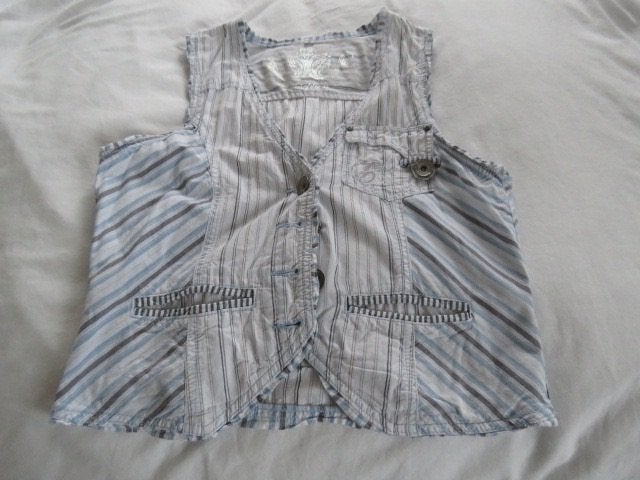 Ekseption gilet, Maat 38/40 (M), Wit, Ophalen of Verzenden, Zonder mouw