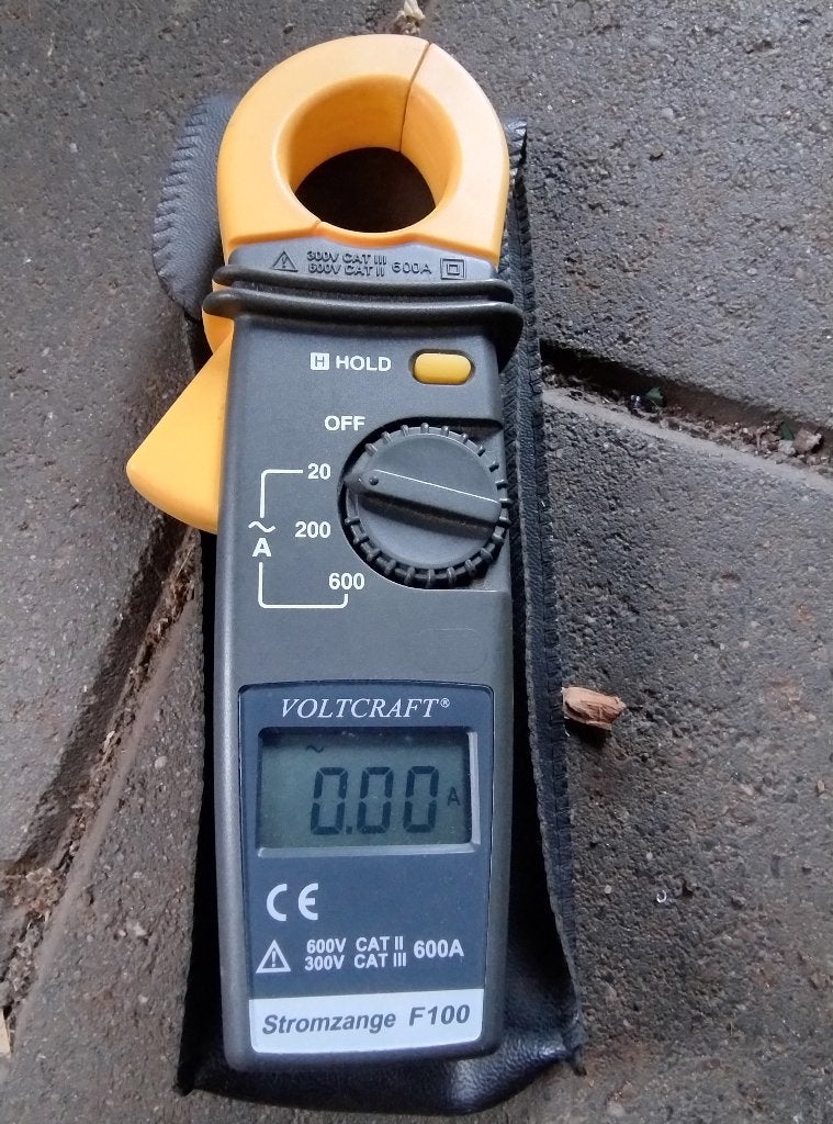 Voltcraft F100 Stroomtang, Ophalen of Verzenden, Gebruikt, Elektriciteit