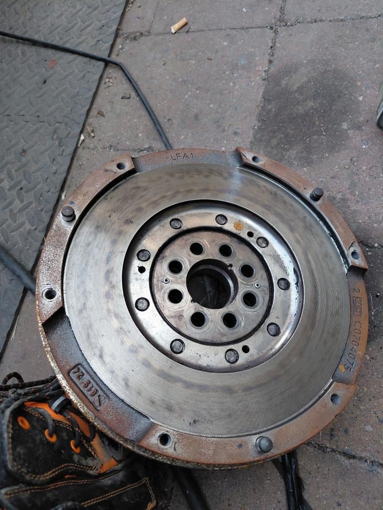 E46 320d dubbelmassa vliegwiel met Black Diamond koppeling, Auto-onderdelen, Transmissie en Toebehoren, Ophalen, BMW