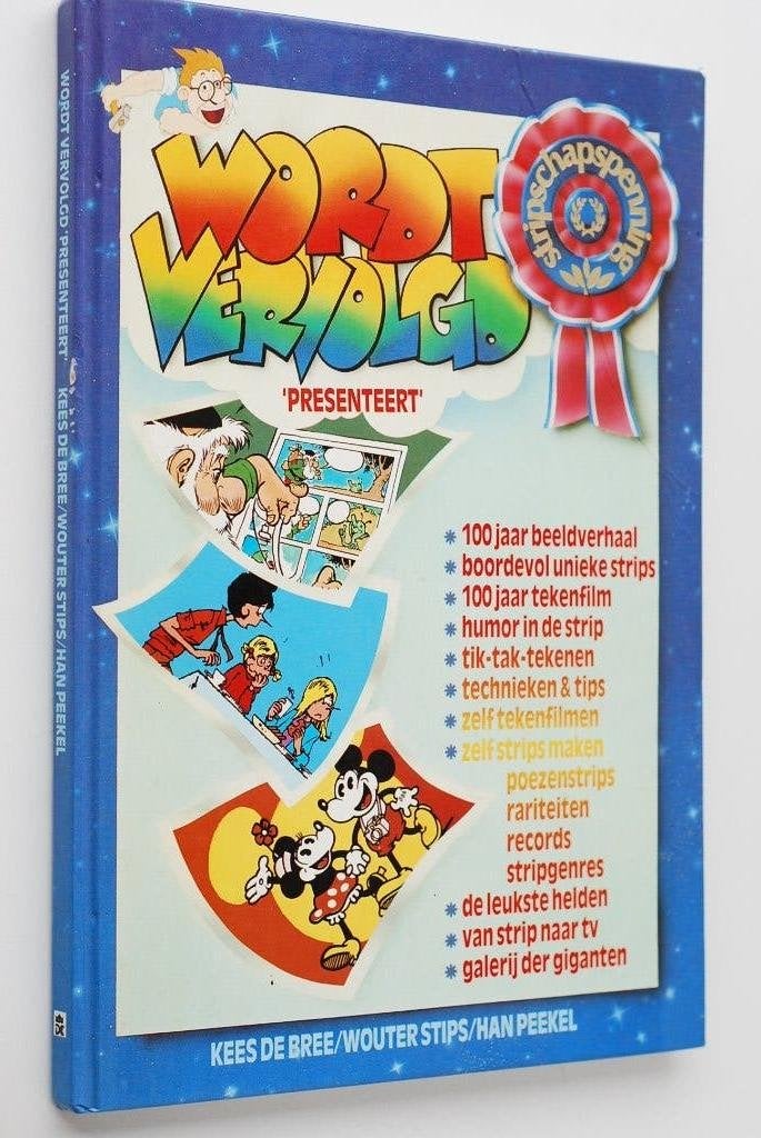 Wordt Vervolgd Presenteert (Stripboek, 1985), Boeken, Gelezen, Verzenden, Eén stripboek, Kees de Bree, Wouter Stips, Han Peekel