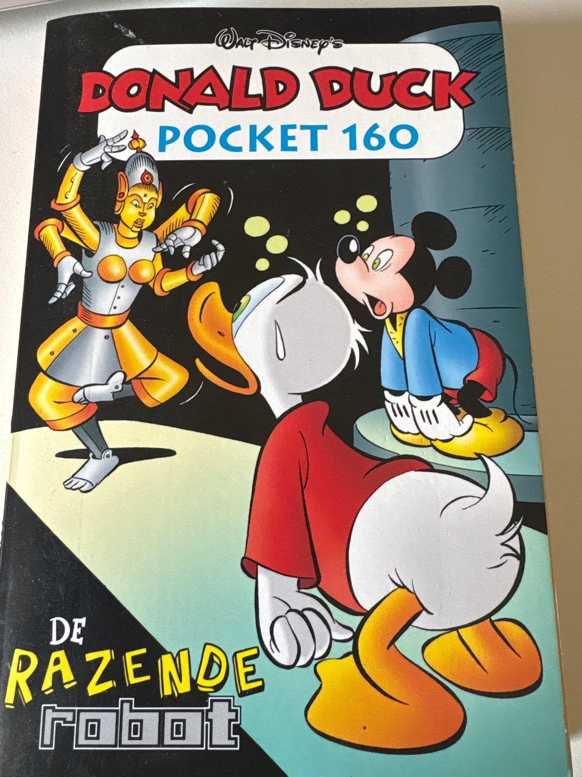 Donald Duck Pocket 160 - De Razende Robot, Eén stripboek, Ophalen of Verzenden, Gelezen