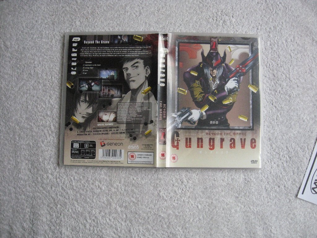MVM Entertainment: 1. Gungrave Beyond the Grave (PAL), Anime (Japans), Ophalen of Verzenden, Zo goed als nieuw, Tekenfilm