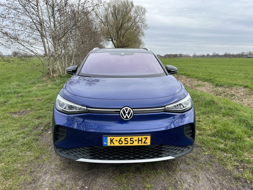 Volkswagen ID.4 First 77 kWh (bj 2020, automaat), Automaat, Gebruikt, Blauw, 380 km
