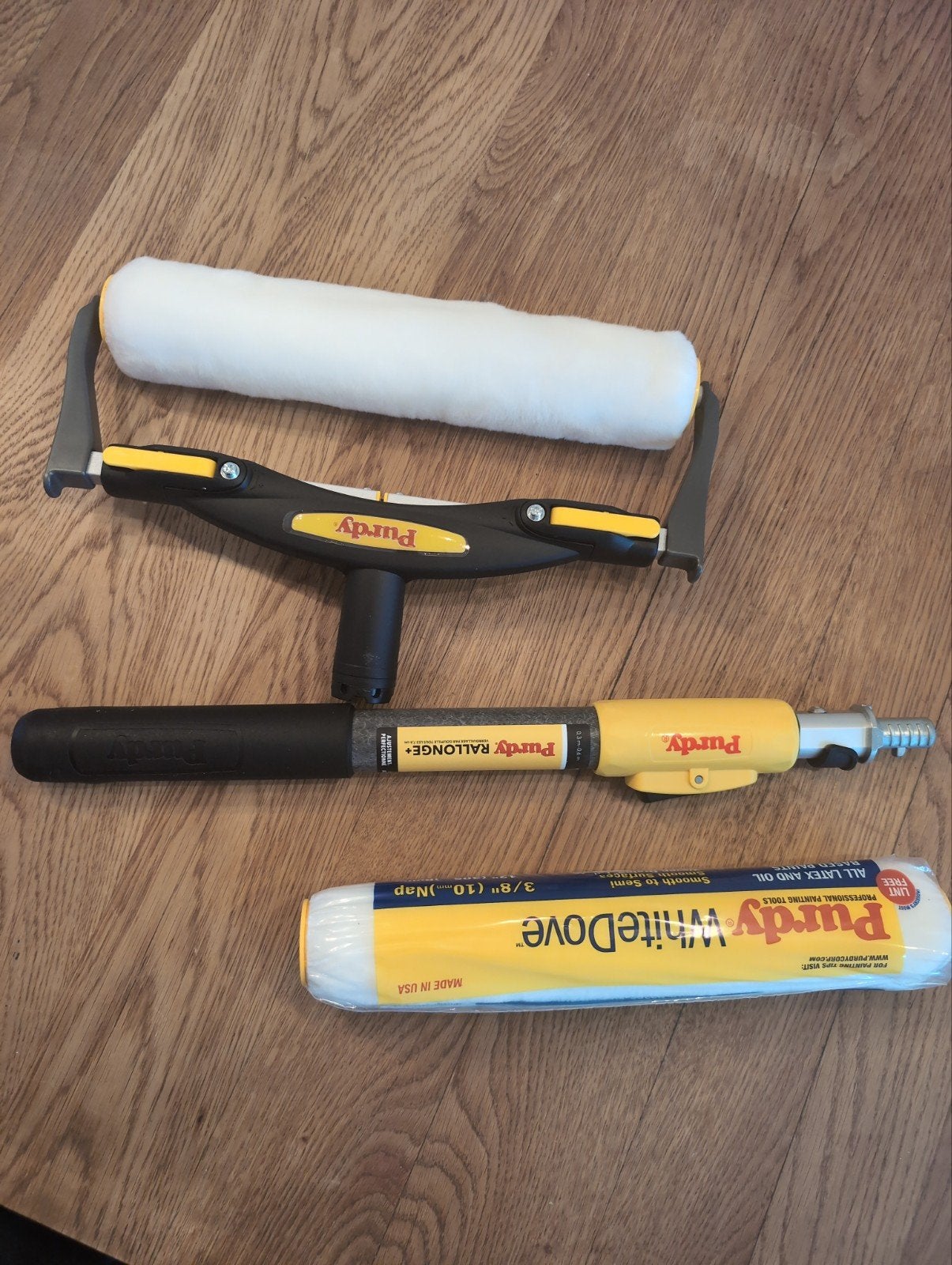 Purdy Verfset: Telescoopstang, 2 Rollers & Houder (Nieuw), Doe-het-zelf en Verbouw, Ophalen of Verzenden, Nieuw, Verfroller