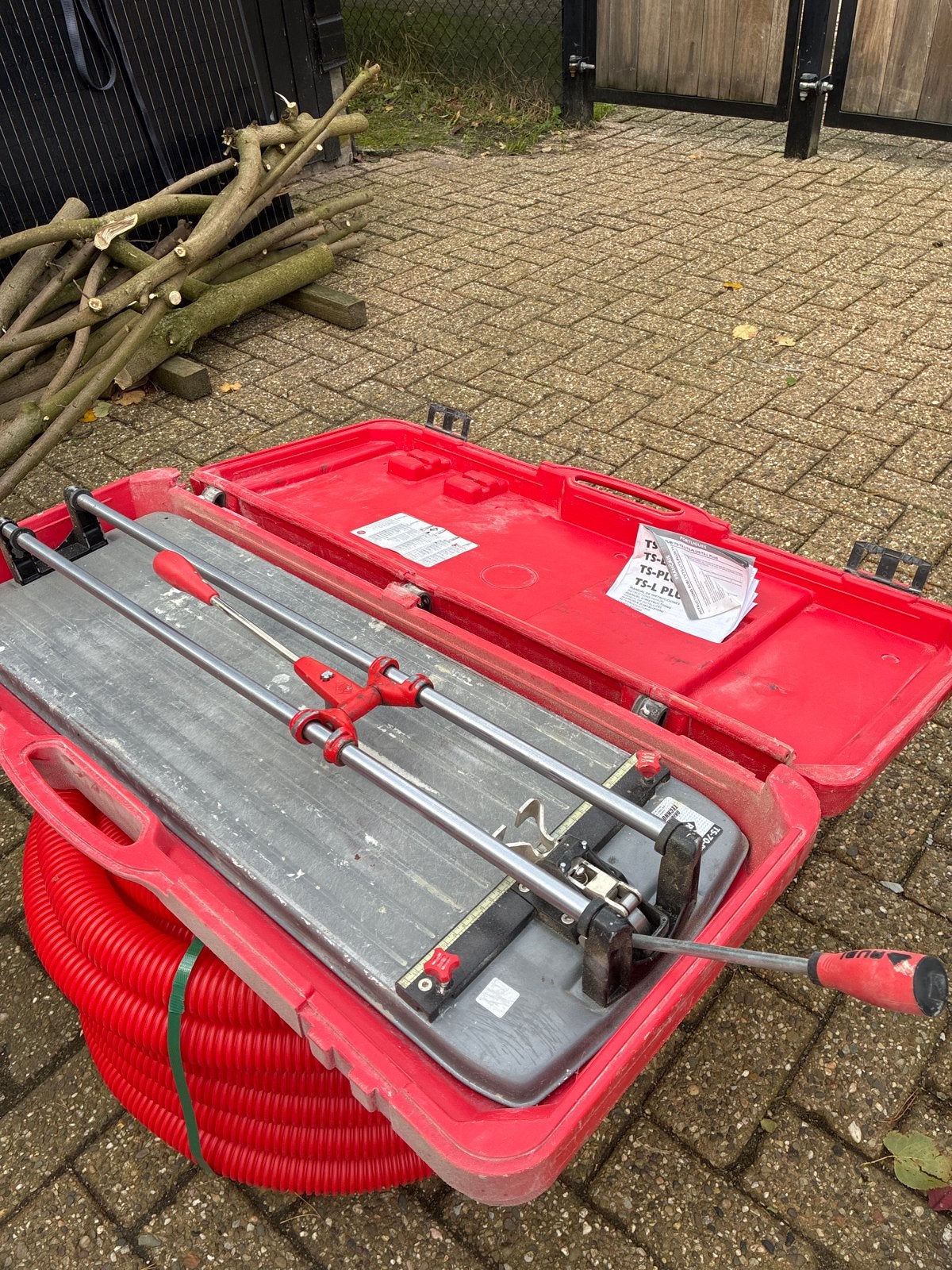 Rubi TS-70-PLUS Tegelsnijder in Koffer, Ophalen, Gebruikt, Snijgereedschap, Rubi