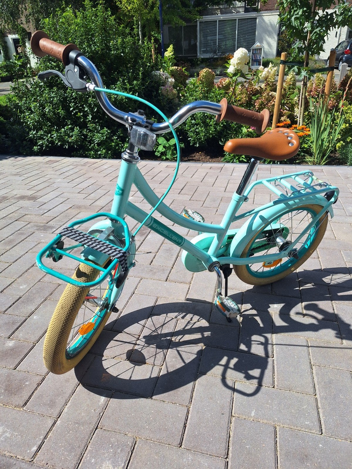 kinderfiets Volare exellent 16inch groen, Fietsen en Brommers, Fietsen | Driewielfietsen, Ophalen, Gebruikt