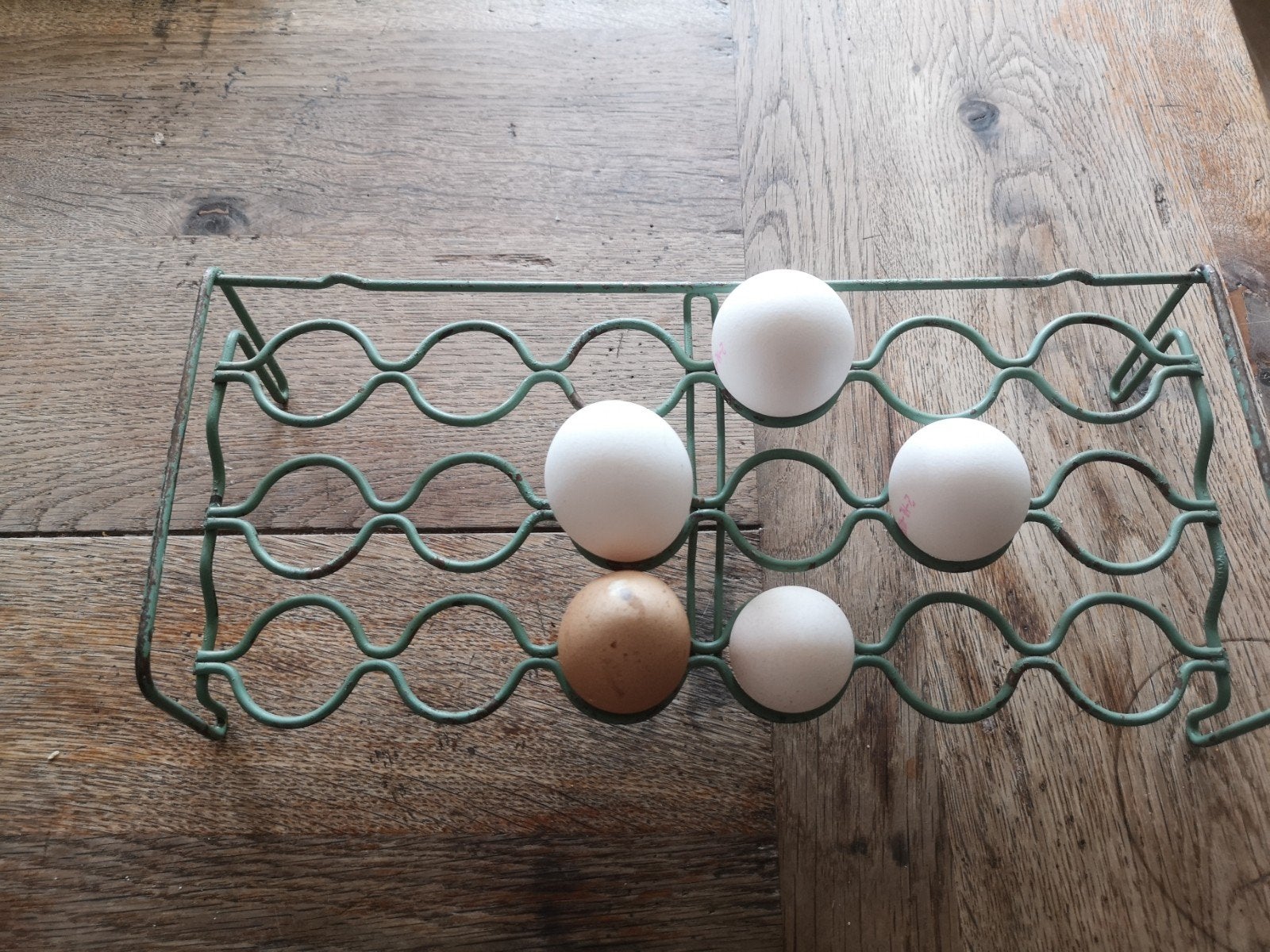 Brocante / vintage eierrekje, Ophalen of Verzenden