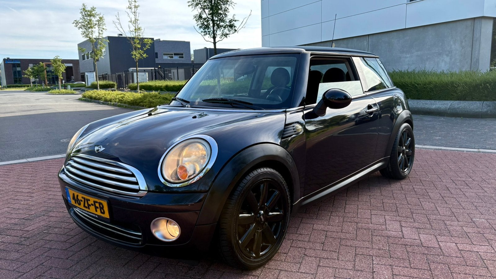 Mini Cooper /// 1.4 16i / bj 2008 nieuw Type Zwart, Auto's, Mini, Voorwielaandrijving, Stof, Zwart, 4 stoelen