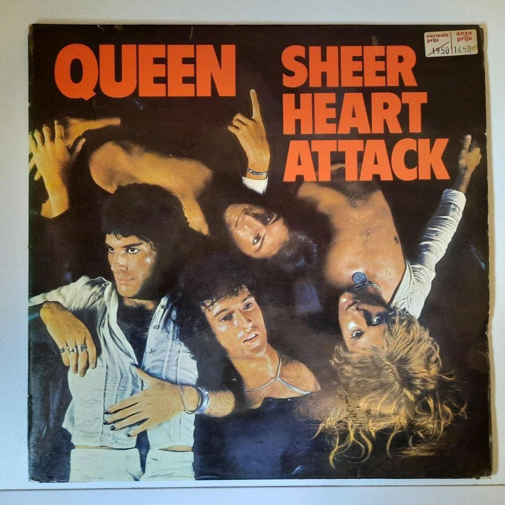 LP "Sheer Heart Attack" - Queen, Gebruikt, Ophalen of Verzenden, 1970 - 1979, Inclusief binnenhoes