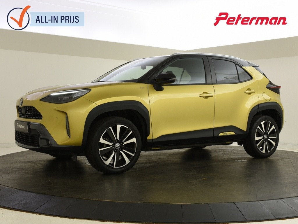 Toyota Yaris Cross 1.5 Hybrid Première Edition | JBL | Blin, Auto's, Gebruikt, Overige kleuren, 116 pk, Automatische klimaatregeling