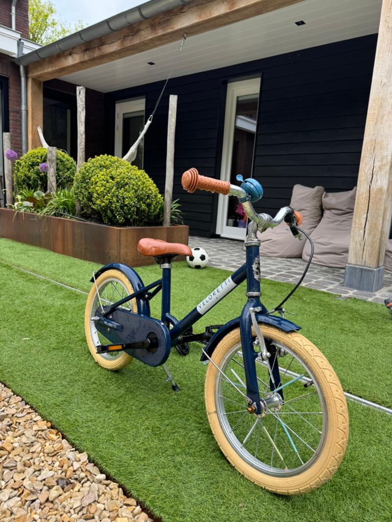 Veloretti maxi 16 inch blauw, Fietsen en Brommers, Ophalen of Verzenden, Zo goed als nieuw, 16 tot 20 inch