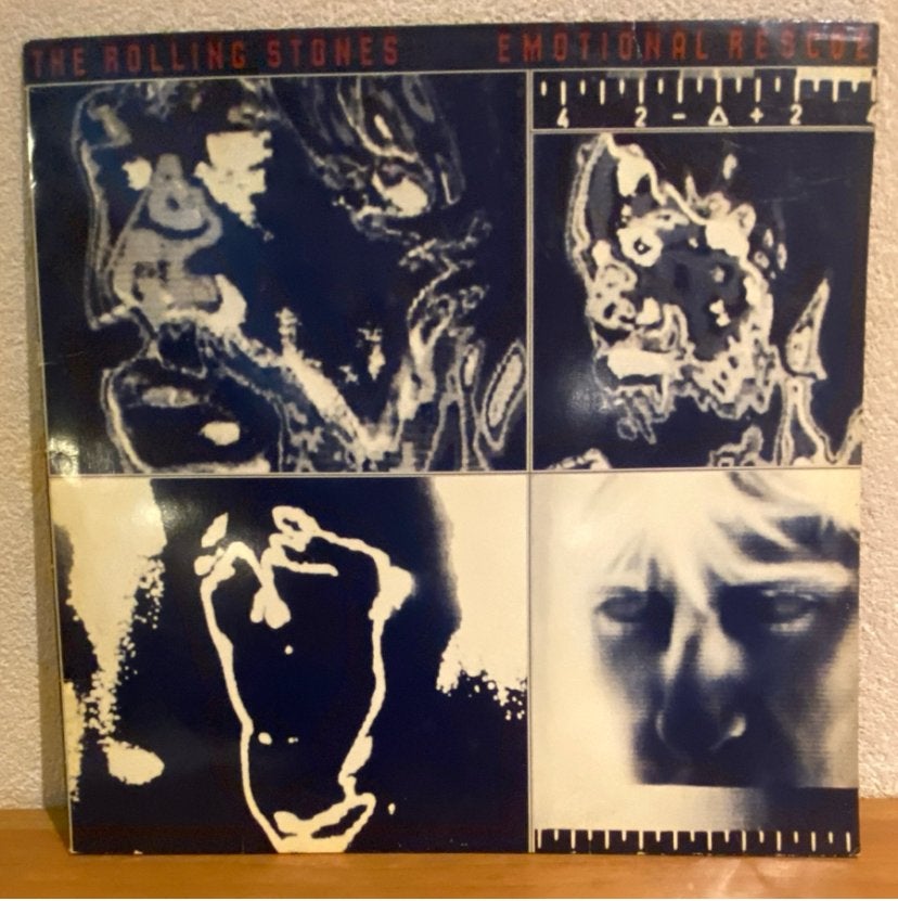 The Rolling Stones - Emotional Rescue LP (1980), Cd's en Dvd's, LP, Gebruikt, Originele persing, Ophalen of Verzenden