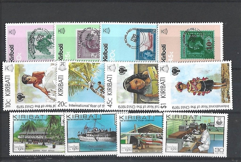 NR 489 KIRIBATI 3 SERIES POSTFIS, Ophalen of Verzenden, Postfris