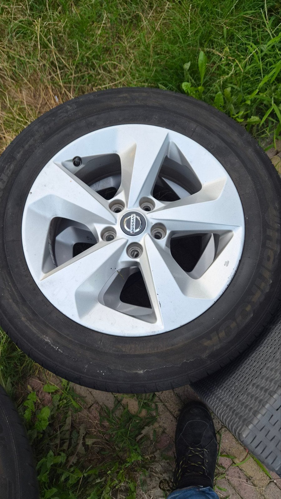 Nissan Qashqai velgen 17 inch 5x114,3, Ophalen, Gebruikt