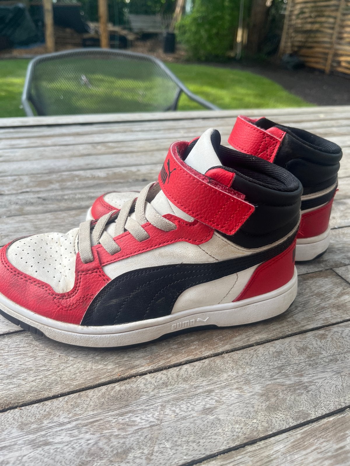 Puma hoge sneakers maat 34 - zo goed als nieuw, Ophalen of Verzenden, Zo goed als nieuw, Jongen of Meisje, Sportschoenen