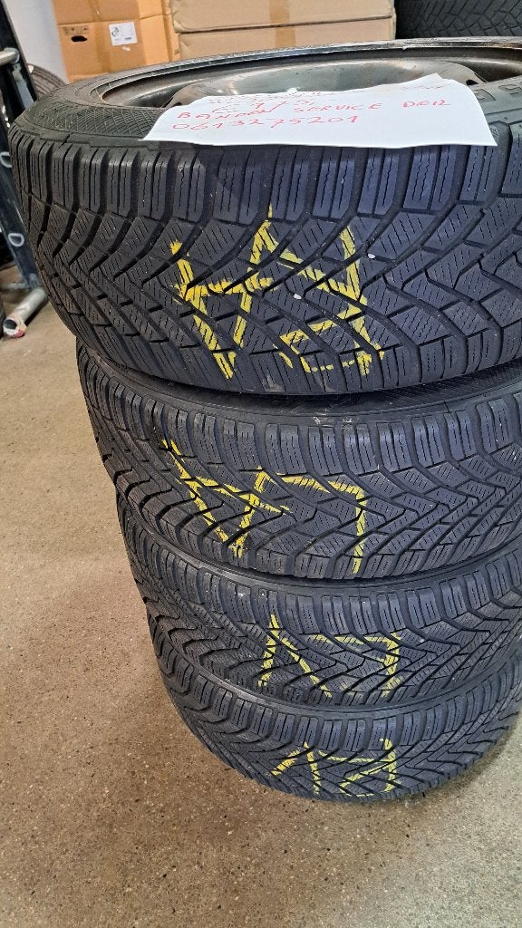 Banden set 16 inch Opel/Saab/Alfa 205/55R16 Continental, Ophalen, Gebruikt, Personenwagen, Saab