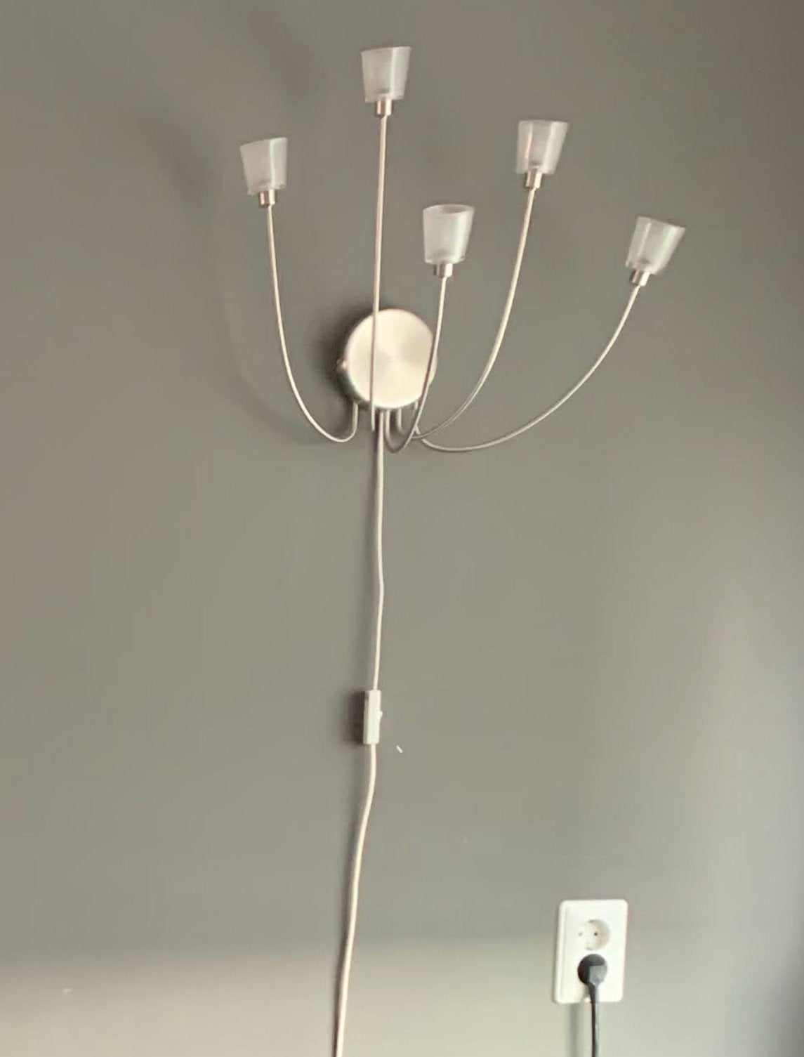 Ikea Kryssbo (2 wandlampen en 1 plafondlamp), Ophalen, Gebruikt, IKEA, G4