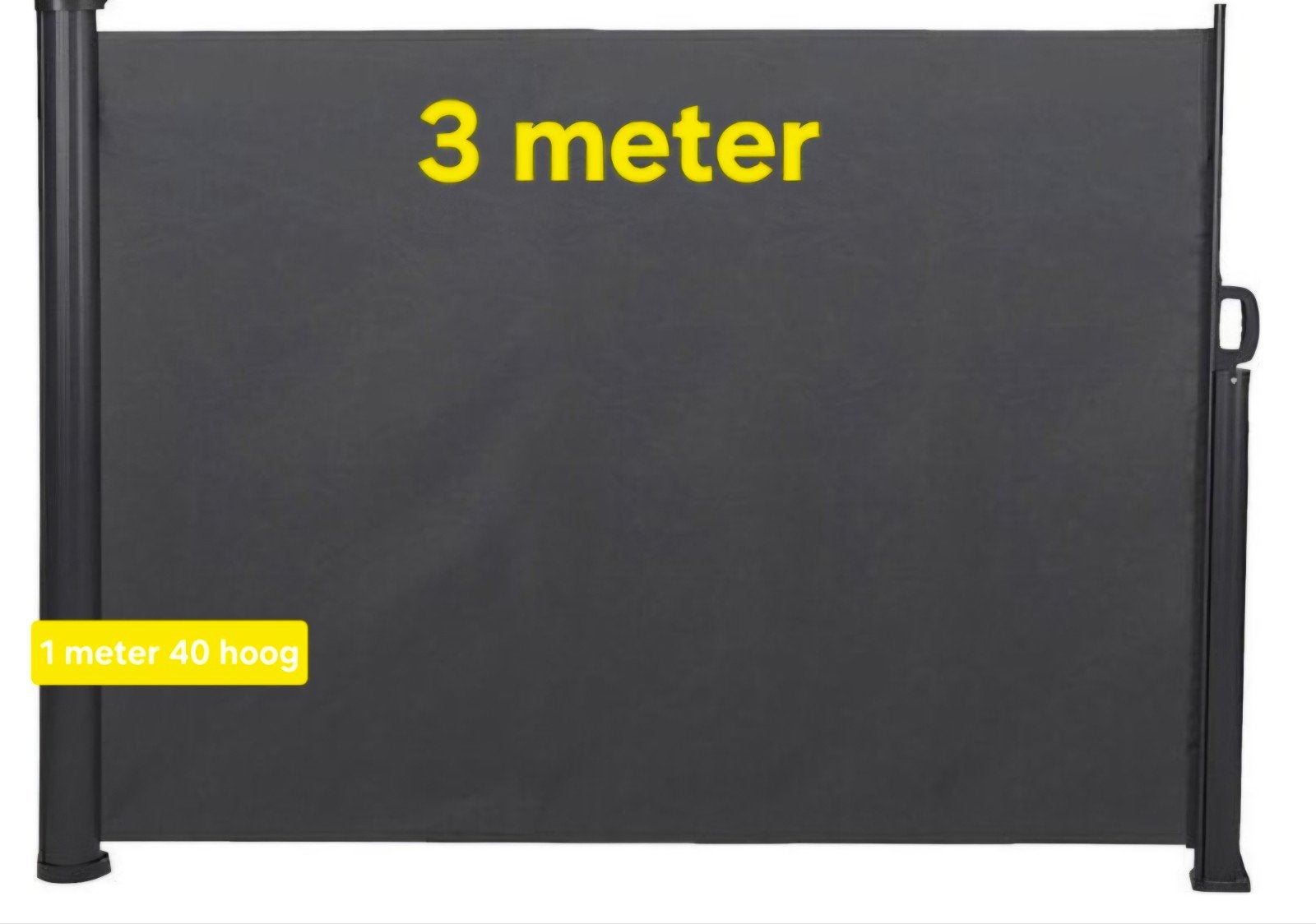Uittrekbaar windscherm 3 x 1.4 meter - Nieuw in doos, Caravans en Kamperen, Ophalen, Uittrekbaar, Nieuw