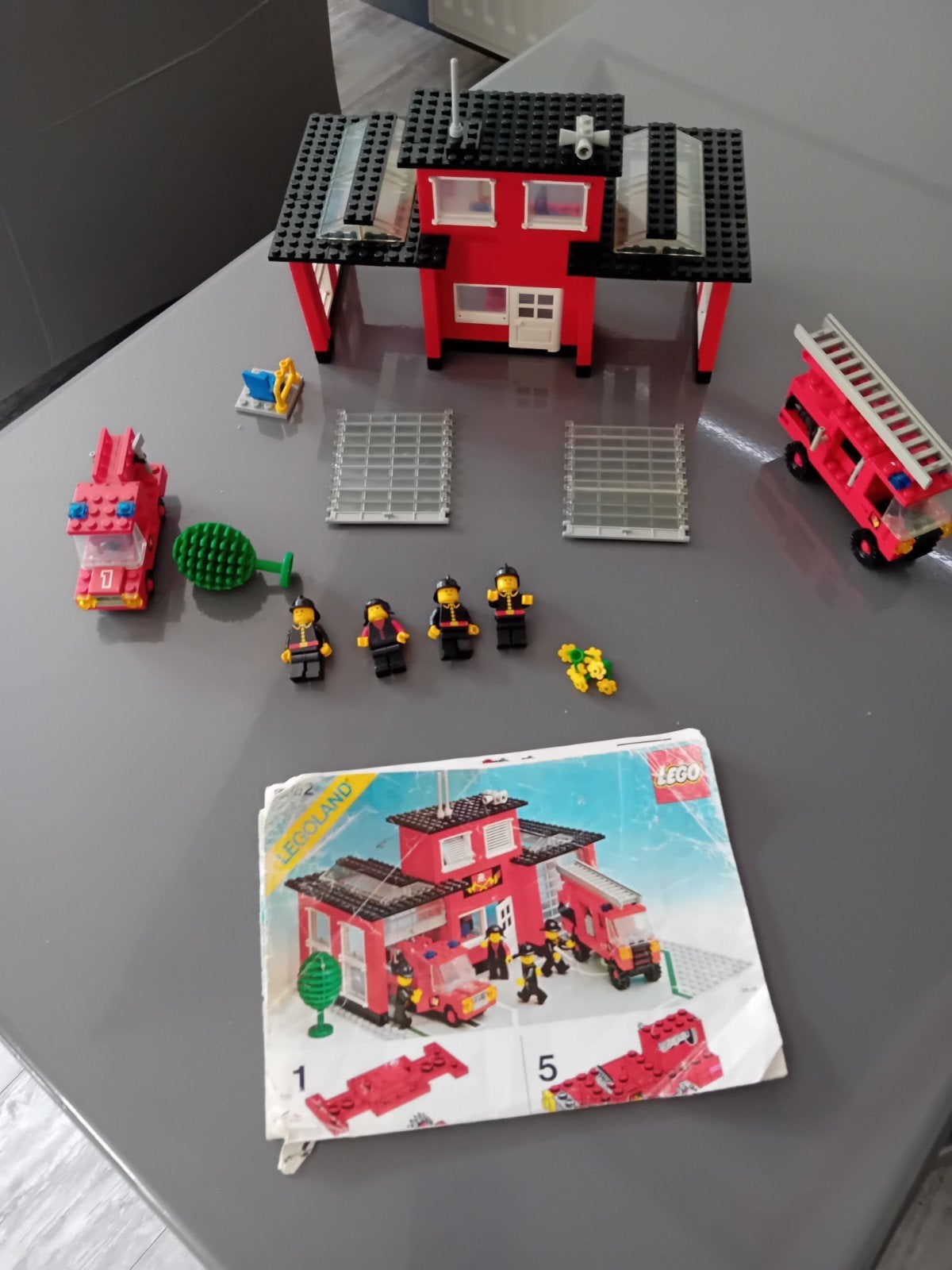 Lego 6382.  Brandweerkazerne, Ophalen of Verzenden, Gebruikt