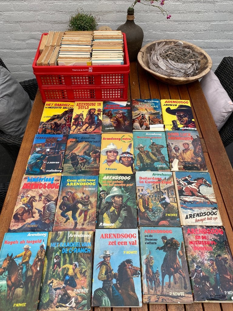 Grote collectie Arendsoog boeken (54 delen)  diverse titels, Boeken, Ophalen, Gelezen, P. Nowee
